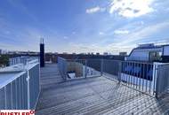 Einzigartige Dachgeschoss-Maisonette mit 3 Terrassen &amp; Fernblick | ERSTBEZUG am Reinlpark