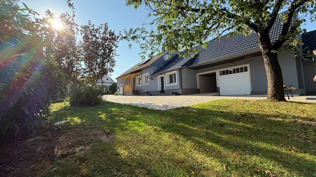 Einfamilienhaus mit einer Einliegerwohnung im Südburgenland