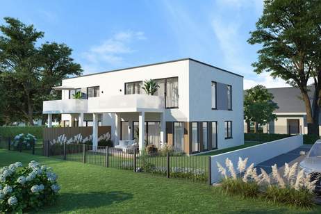 ++ BAUBEGINN demnächst ++ DOPPELHAUSPROJEKT, Haus-kauf, 590.000,€, 2201 Korneuburg