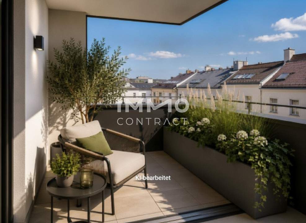 Exklusive 3-Zimmer-Neubauwohnung nahe Schloss Schönbrunn – Erstbezug mit Balkon & Loggia