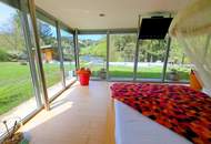 See-Villa mit Chic, Charme und intimer Freiluftatmosphäre - ein Juwel im Kamptal/Idolsberg