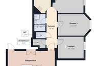 Helle 3-Zimmer-Wohnung in Ebergassing | 71 m² | Klima & Parkplatz