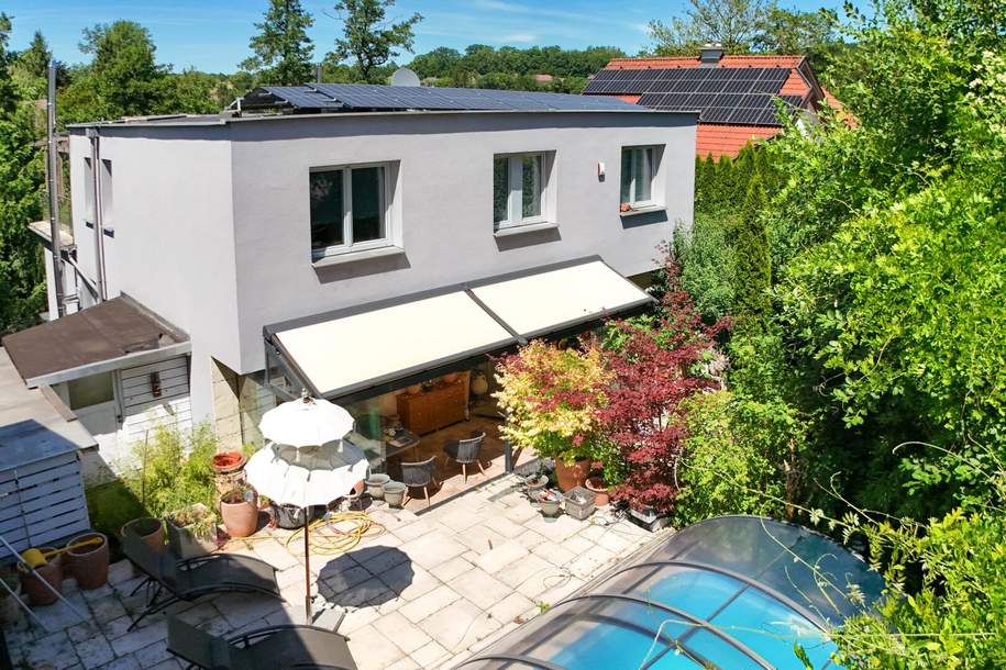 Exklusives Mehrfamilienhaus mit Ateliercharakter, Einliegerwohnung und Pool, Haus-kauf, 1.490.000,€, 3001 Sankt Pölten(Land)