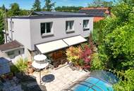 Exklusives Mehrfamilienhaus mit Ateliercharakter, Einliegerwohnung und Pool