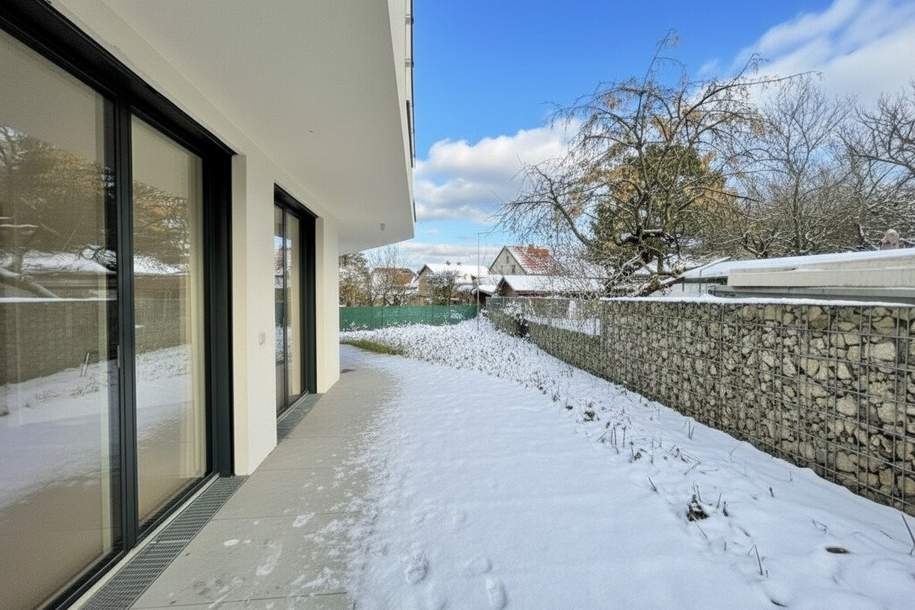 JANUARY SALE | Preisreduktion &amp; Tiefgaragen-Stellplatz geschenkt! | Großzügige Outdoor-Area | ERSTBEZUG | einzigartige Architektur | Fußbodenheizung und Kühlung, Wohnung-kauf, 449.550,€, 1210 Wien 21., Floridsdorf