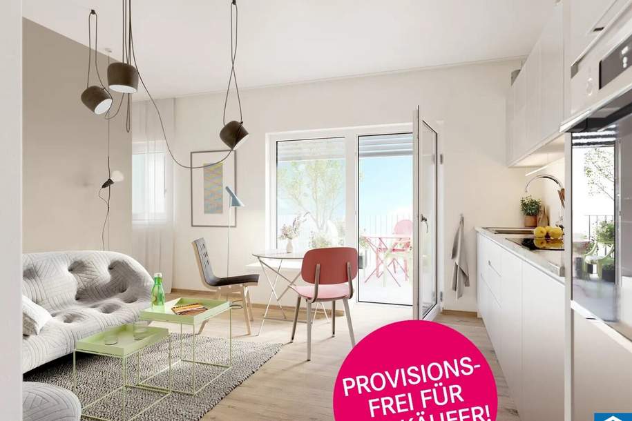 Zeitloses Design - Am Tor zur Stadt, Natur im Blick - KH:EK 51!, Wohnung-kauf, 251.456,€, 1230 Wien 23., Liesing