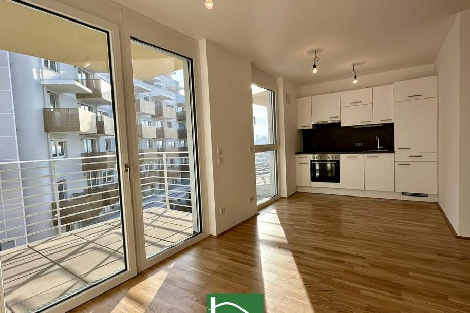 Lichtdurchflutete 1-Zimmer Wohnung in 1220 Wien - ab 01.08.2025 verfügbar!, Wohnung-miete, 725,00,€, 1220 Wien 22., Donaustadt