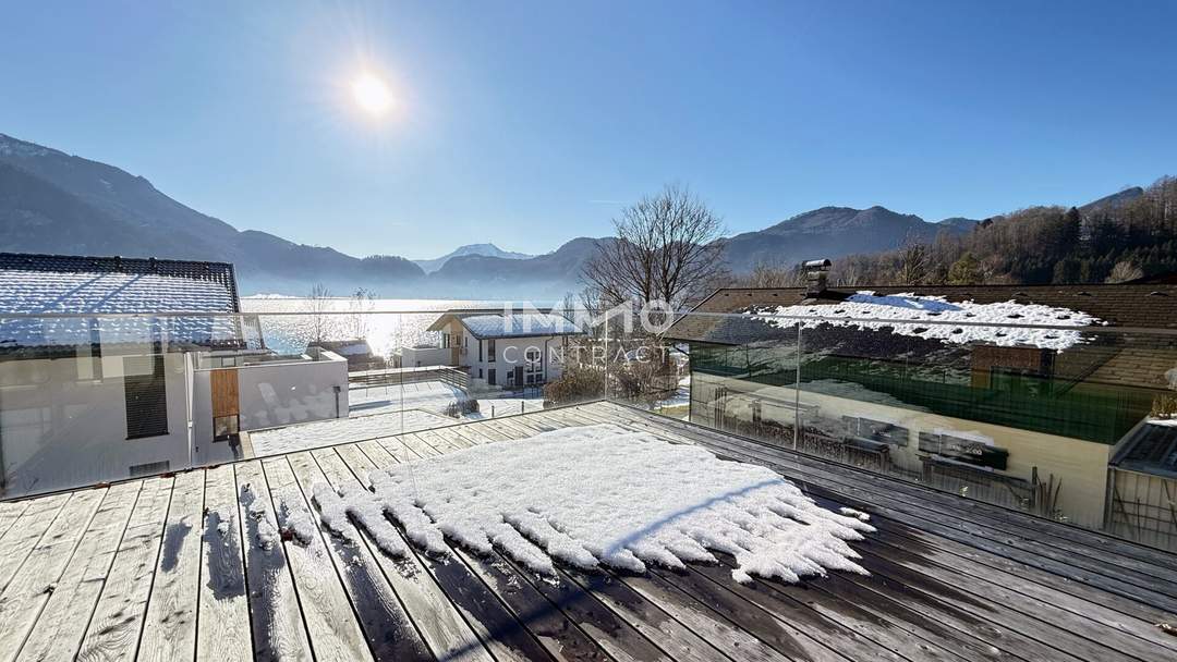 Penthouse mit Panoramaterrasse und Seeblick – SEE.LEBEN Mondsee