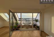 Elegante 2-Zimmer-Wohnung im Dachgeschoss mit Terrasse