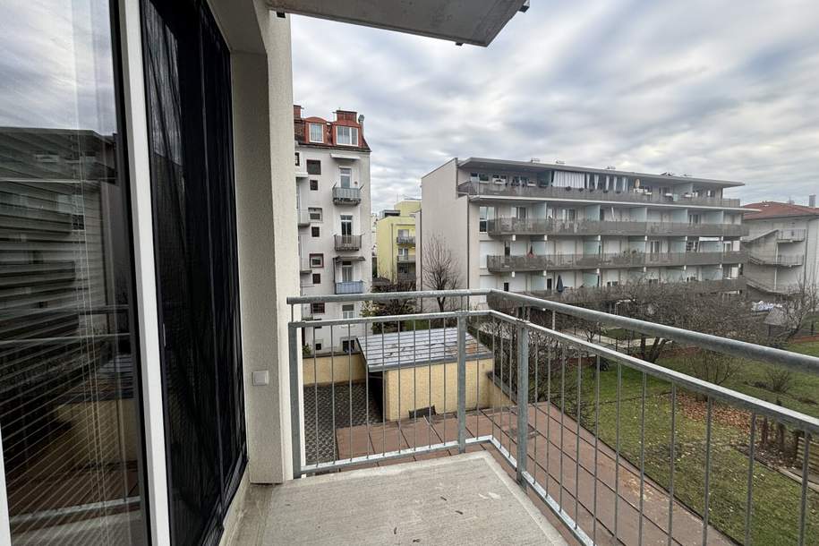 Wunderschöne 2-Zimmer-Wohnung mit Balkon, in Graz-Eggenberg - AB SOFORT verfügbar, Wohnung-miete, 845,39,€, 8020 Graz(Stadt)