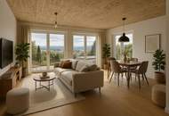 Erstbezug! Stylische Penthouse Wohnung mit großer Terrasse und sensationellen Stadtblick in Waltendorf!