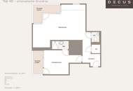 Wohnen mit Glorietteblick – Elegante 2-Zimmer-Dachgeschosswohnung mit zwei Terrassen