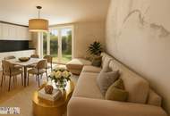 EINZIGARTIGES 2 ZIMMER-REFUGIUM MIT LOGGIA, TERRASSE UND GARTEN! HERRLICHER BLICK IN DEN PARK!