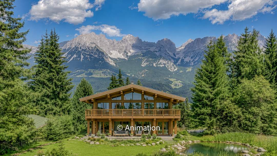 Freizeitwohnsitz mit unverbaubarem Kaiserblick - Ski in / Ski out