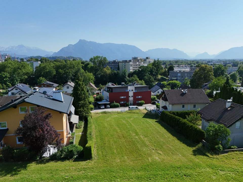 Rarität nahe Maria Plain: Baugrundstück für ein Einfamilien- / Mehrfamilienhaus oder ein aussichtsreiches Bauträgerprojekt