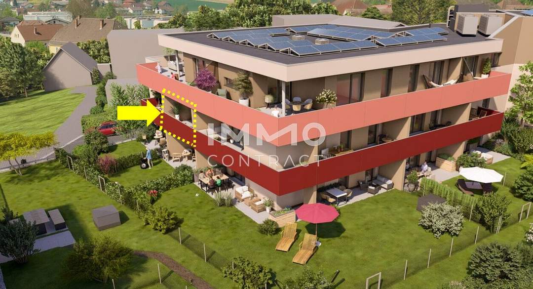 Kompakte Kleinwohnung mit schöner Loggia in den STADTTERRASSEN PEUERBACH - provisionsfrei! ** JETZT FRÜHKÄUFER-RABATT!**