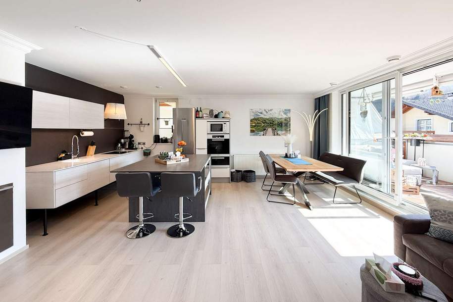 Exklusive 5-Zimmer-Maisonette mit Südterrasse &amp; Panoramablick – Untermarkt St. Johann im Pongau, Wohnung-kauf, 544.900,€, 5600 Sankt Johann im Pongau