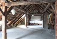 Interessante Liegenschaft auf 1.958m² Grund - 120m² Wohnfläche plus Garage, Lager, Schuppen, Keller und Rohdachboden!