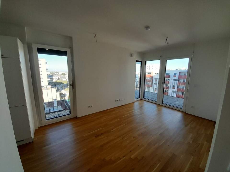 Top 2 Zimmer Wohnung mit Blick auf den Badeteich Hirschstetten