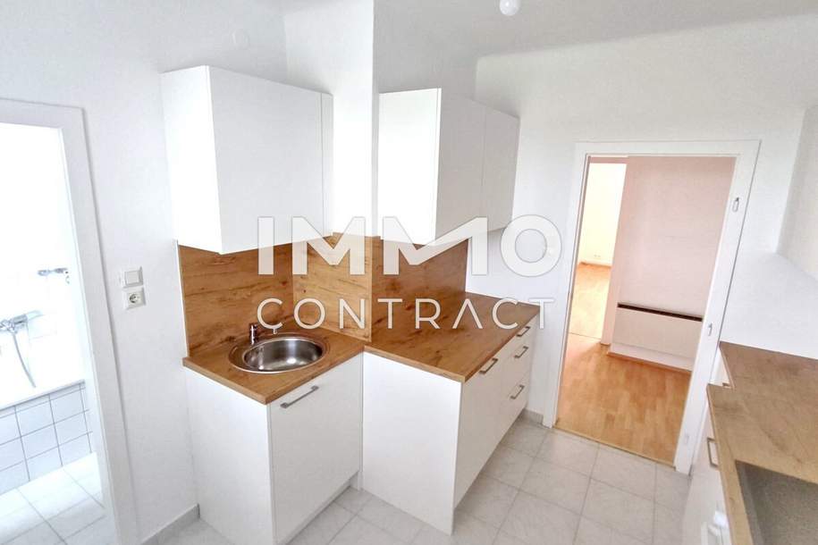 Sonnige Wohnung mit Balkon, Blick in den Garten, Ruhelage am grünen Hügel über der Stadt, Wohnung-kauf, 105.000,€, 7400 Oberwart