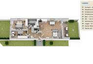 Gartenwohnung Breitenlee - 3 Zimmer - 2 Gärten