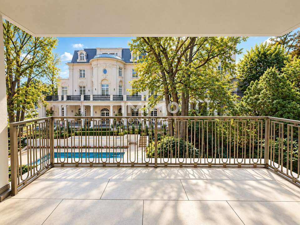 Villa Chimani: Stilvolle 3-Zimmer-Residenz mit Pool und Noblesse - Palais & Villa