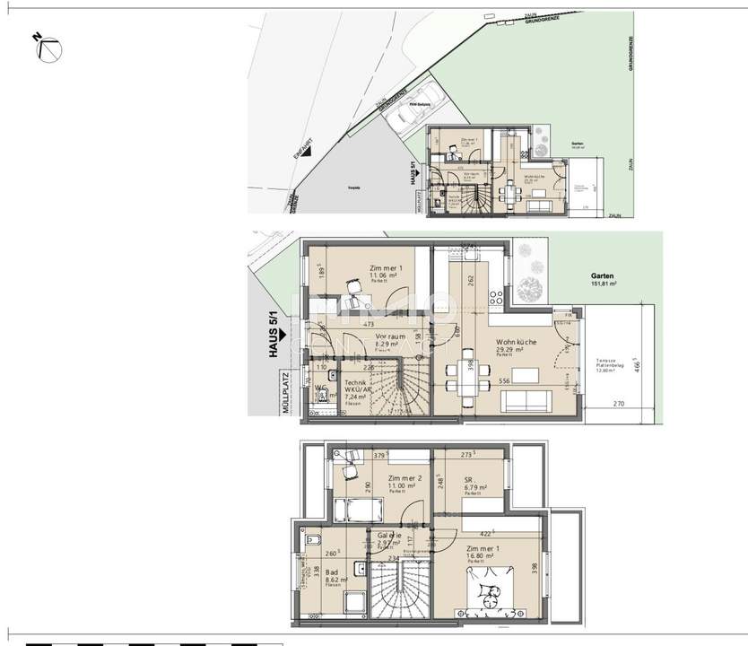 Jetzt schlüsselfertig zum Preis von belagsfertig! Doppelhaushälfte in der Natur - provisionsfrei
