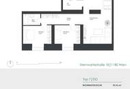 Hochwertige Dachgeschoss-Wohnung mit Terrasse nahe U6 und Währinger Park!