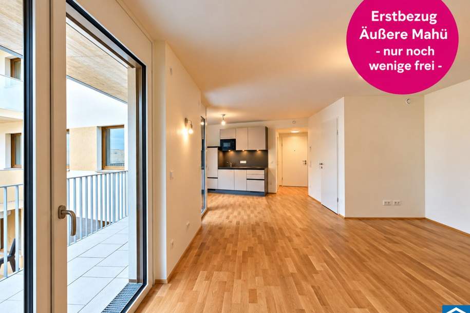 ERSTBEZUG | Moderne Mietwohnungen | Begrünter Innenhof | Top-Lage, Wohnung-miete, 1.120,00,€, 1150 Wien 15., Rudolfsheim-Fünfhaus
