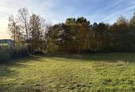 Idyllisches Baugrundstück im Grünen