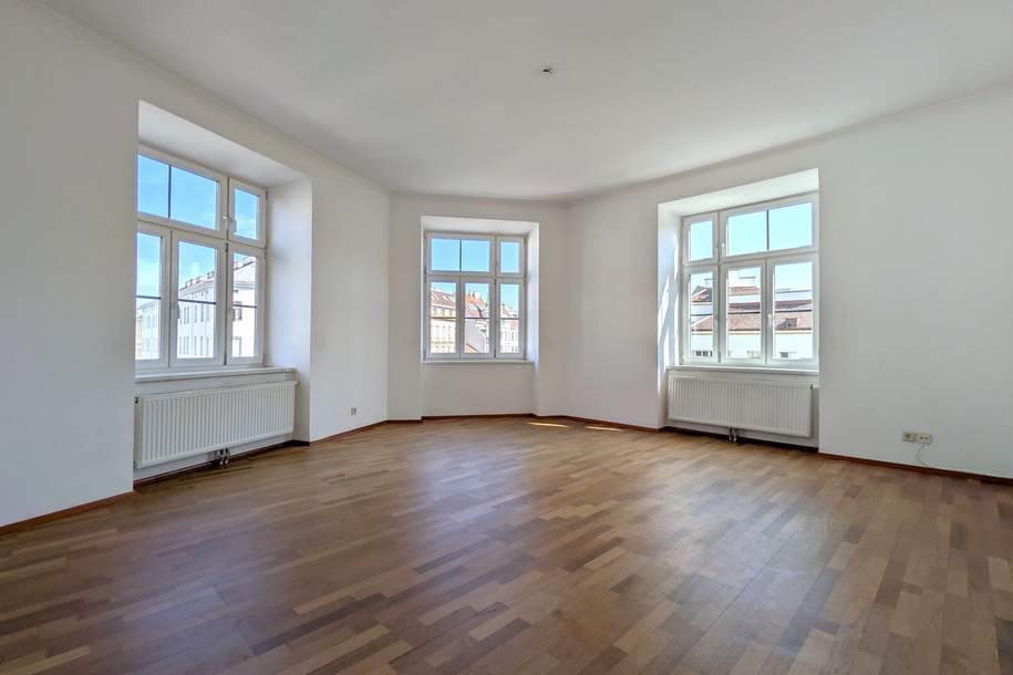Helle 4-Zimmer-Altbauwohnung mit Kamin und beeindruckendem Ausblick, Wohnung-kauf, 459.000,€, 1050 Wien 5., Margareten
