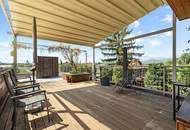 RESERVIERT! ARCHITEKTURJUWEL IN FLORIDSDORF – RUHIGE LAGE NAHE DER DONAU MIT WINTERGARTEN, DACHTERRASSE UND PV-ANLAGE