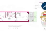 neuwertige 2-Zimmer-Wohnung mit Garten und Pkw-Stellplatz