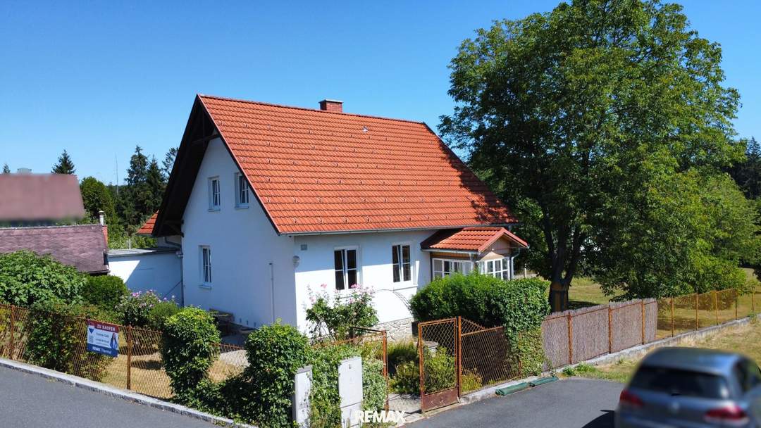 Großzügiges Wohnhaus mit 4 SZ und 2.056 m² Grund in Grafendorf bei Hartberg KAUFANBOT ANGENOMMEN