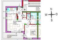 Dachterrassen-Wohnung / 58m² / Förderbar / Amstetten