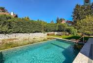 Hochwertig ausgestattete Luxusvilla mit Naturpool am Wolfersberg!