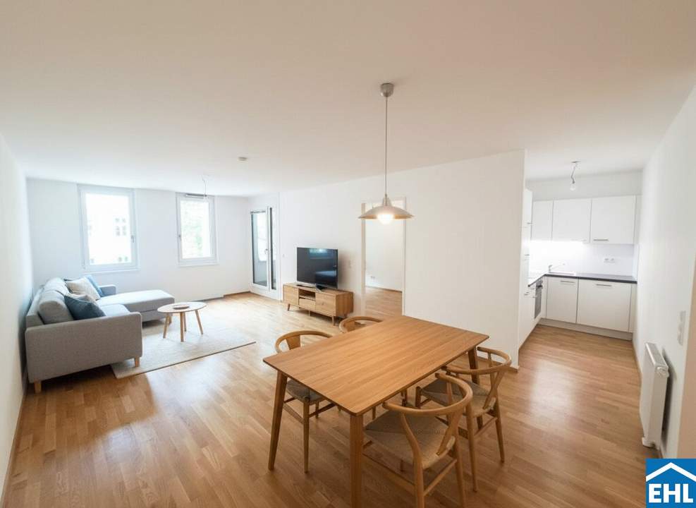 Moderne 2-Zimmer-Wohnung mit Loggia in bester Lage