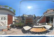Lichtdurchflutete Dachgeschoß-Maisonette mit zwei Terrassen in Toplage nahe Währinger Straße / WIFI