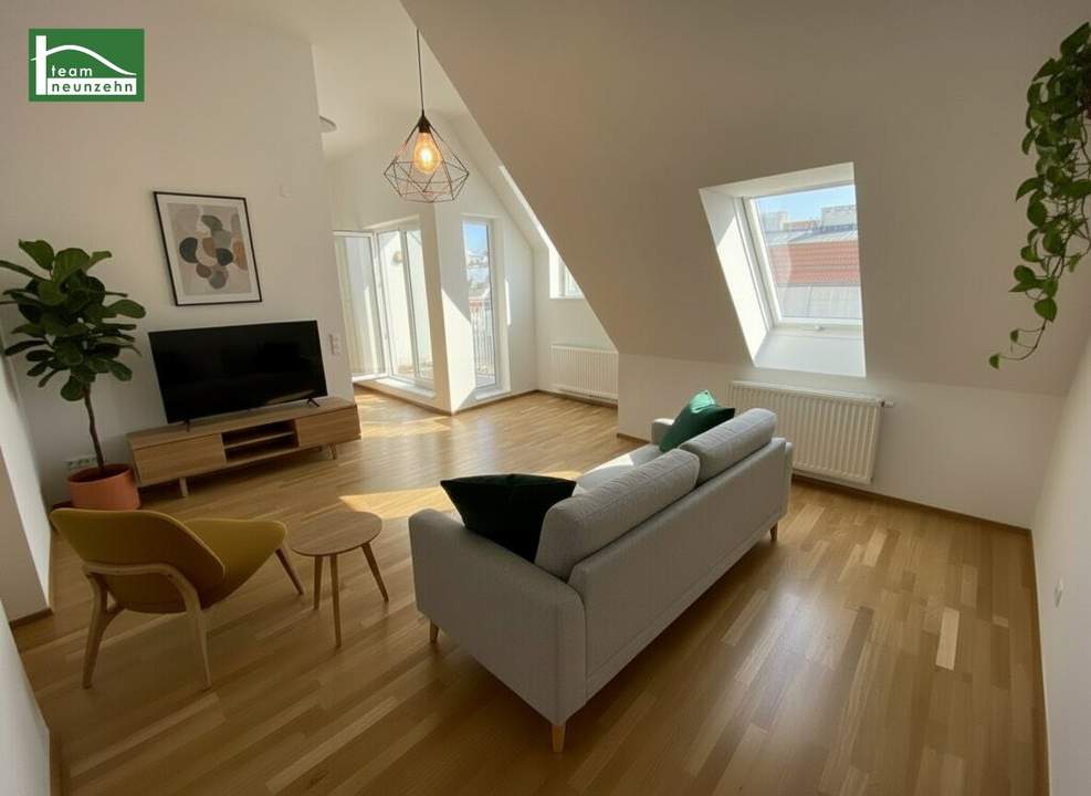 DG-Wohnung in Ruhelage nahe Reumannplatz und Antonspark mit toller Terrasse im sanierten Altbau!