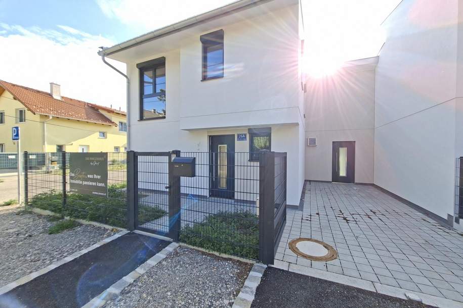 Erstbezug! Doppelhaushälfte in ruhiger Lage nahe dem idyllischen Mühlwasser!, Haus-kauf, 1.099.900,€, 1220 Wien 22., Donaustadt