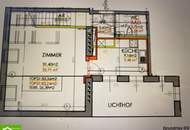 Moderne Dachwohnung auf 2 Etagen und 26m2 Terrasse