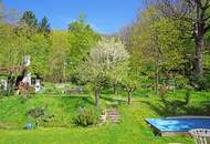 Stilvolle Wohnung mit Pool und Gartenglück - ein Zuhause wie aus einem Sommertraum