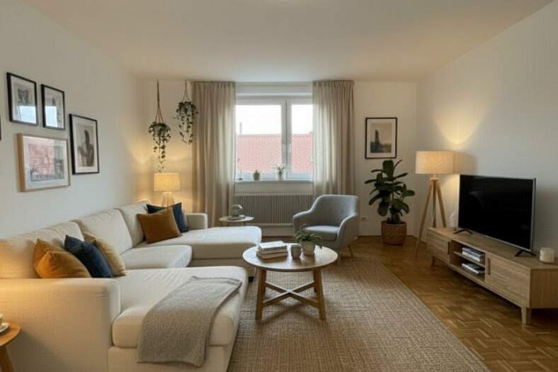 Sanierte Familienwohnung vereint höchsten Wohnkomfort mit einer entspannten Grünlage und herrlichem Ausblick! Freuen Sie sich auf ein durchdachtes, flexibles Raumkonzept – perfekt für modernes Wohnen. Jetzt dank KI-Visualisierung realitätsnah erleben!, Wohnung-miete, 732,14,€, 4400 Steyr(Stadt)