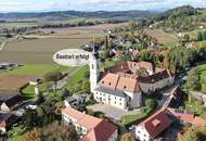 Wohnen im Grünen inklusive Schlossblick! KLEINE GARTENWOHNNG nähe Leibnitz in der Gemeinde St. Georgen an der Stiefing!