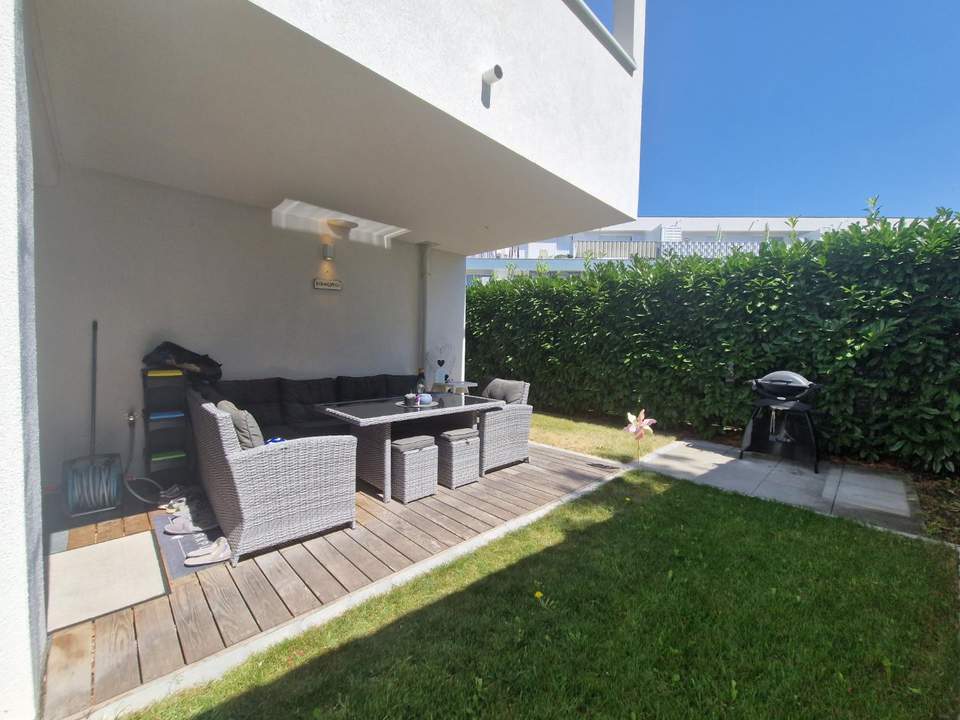 Eigentumswohnung mit Garten und Garagenstellplatz im Zentrum von Bad Vöslau!