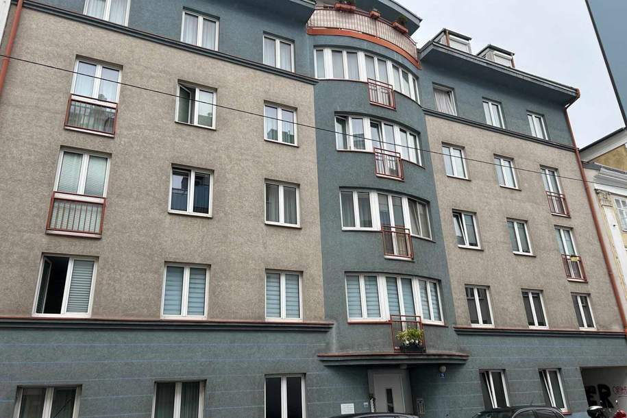 Charmante 1-Zimmer-Wohnung im beliebten 5. Bezirk – Garagenplatz inklusive!, Wohnung-miete, 963,58,€, 1050 Wien 5., Margareten