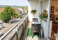 Modernisierte Top-2-Zimmer-Wohnung mit Fernblick & Loggia