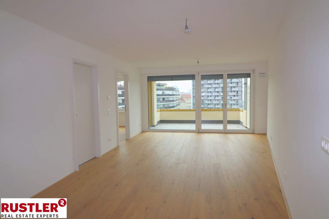 Moderne 2-Zimmer-Eigentumswohnung mit Balkon in Toplage nahe Hauptbahnhof Wien – Erstbezug