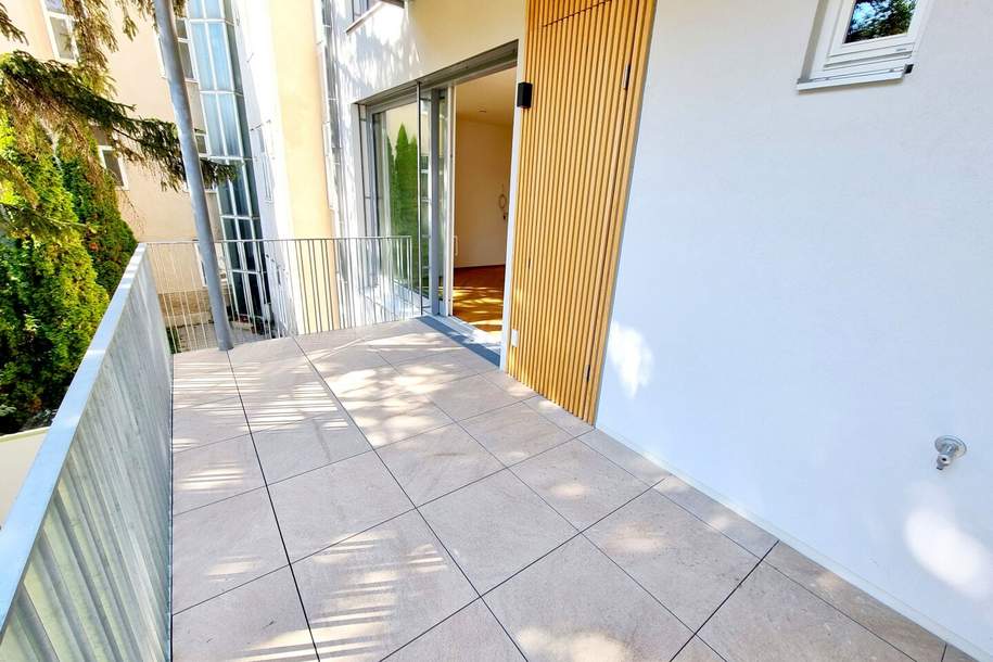 LETZTE WOHNUNG - Schnell sein! Ein Altbau, der verzaubert! Umfangreich und hochwertig sanierte Wohnschönheit mit großem Balkon und effizienter Erdwärme! Viel Privatsphäre + Viel Raum + Viel Grün!, Wohnung-kauf, 949.000,€, 1140 Wien 14., Penzing