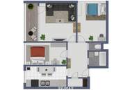 Gemütliche 3-Zimmer-Wohnung mit Loggia in Ober-Grafendorf